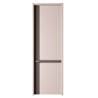 Porte intérieure en bois au prix d'usine, design moderne, portes en bois mélaminé, porte en MDF mélaminé pour chambre à coucher