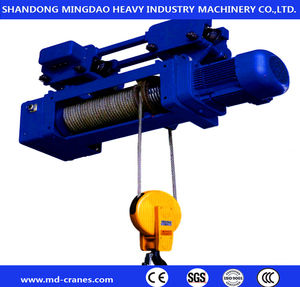 Palan à câble métallique manuel/électrique compact 1-<span class=keywords><strong>10Ton</strong></span> avec protection contre les surcharges, certifié ISO9001 - Product Image 2