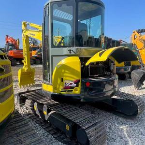 Mini-excavatrice YANMAR VIO55 5,5T à balayage zéro, pelle hydraulique pour la construction urbaine et l'aménagement paysager - Product Image 1