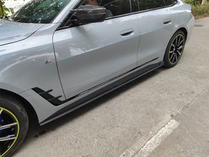 <span class=keywords><strong>Usado</strong></span> para 2020 + <span class=keywords><strong>BMW</strong></span> 4 Series g26 <span class=keywords><strong>420i</strong></span> 430I 435i m440i 4 puertas fibra de carbono estilo B faldones laterales kit de carrocería - Product Image 5