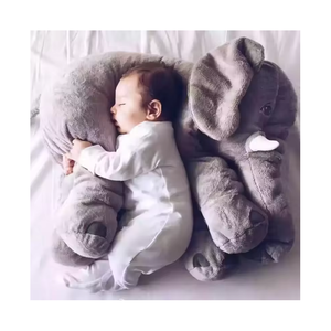 Custom 40 60 80cm Stuffed Elephant Plush Toy <strong>Baby</strong> Elephant <strong>Pillow</strong> - Product Image 1
