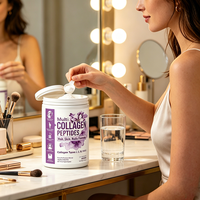 Collagène composite multi-sources personnalisé OEM, peptides de petite molécule, haute solubilité, absorption rapide, soutient la peau, les cheveux, les ongles et les articulations