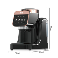 Cafetera Turca RAF R.191 de 1000 ml con Función de Espuma de Leche, Antigoteo y Fácil Limpieza para Preparar Bebidas Diarias
