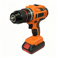 Perceuse à percussion sans fil 18V haute puissance avec mandrin de 10 mm, couple maximal de 40 Nm, batterie rechargeable de 1,2 Ah pour le perçage DIY