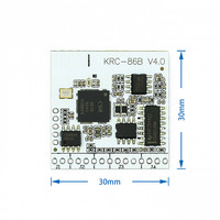 Module récepteur audio stéréo KRC-86B V4.0 Module d'amplificateurs de haut-parleurs sans fil