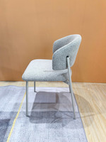 Ensemble de 2 chaises d'appoint avec accoudoir pivotant moderne au design de base en métal pour la maison, le bureau, la cuisine, la salle de sport et la salle de bain pour le parc.