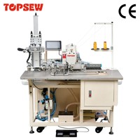 Máquina de Coser Industrial TS-299-BD con Bolsillo Automático para Monedas, para Fábrica de Jeans y Pantalones de Mezclilla