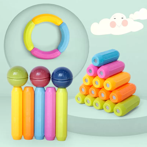 100 Pièces Blocs de Construction Magnétiques Moins Chers : Ensemble de Billes et Bâtonnets Magnétiques Anti-Stress Colorés STEM - Product Image 6