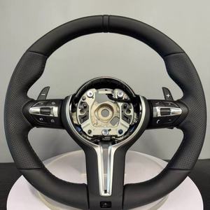 Перфорированный кожаный руль для BMW F10 F30 F31 F32 F20 E92 E71 X6 X5 E70 M3 M4 M5 M6 F36 E90 <span class=keywords><strong>M</strong></span> спортивный руль - Product Image 6