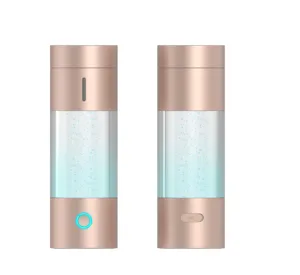 Garrafa de água de hidrogênio, garrafa de água de hidrogênio, ionizador de nível superior, gerador de água de hidrogênio com garrafa de vidro