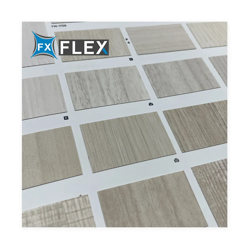 FLFX 맞춤형 자체 접착 실제 나무 베니어 벽지 껍질과 스틱 벽지