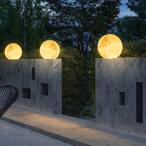 E27 Base Bola grande Led Entrada Camino Patio Césped Valla Jardín Poste Globo Pilar Luz de calle Pilar Exterior 220V 200mm 300mm - Product Image 5