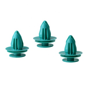 D19 100 יח'\שקית דלת פלסטיק דלת עגול מוט מנעול קליפ מחברים reentainers מכונית 90467-10188 - Product Image 5