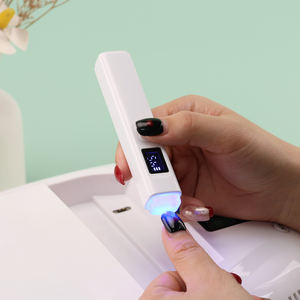 Jel X UV LED tırnak lambası w benzersiz tasarım büyük iç mekan 128 makinesi ile 2 in 1 şarj edilebilir oje - Product Image 3