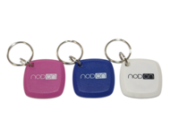 Porte-clés ABS RFID 125khz porte-clés puce d'identification TK4100 pour le contrôle d'accès
