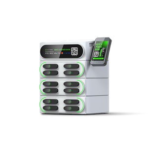 Máy cho thuê pin dự phòng di động 12 ngăn, sạc nhanh, tích hợp hệ thống cho thuê và máy bán hàng tự động. - Product Image 2