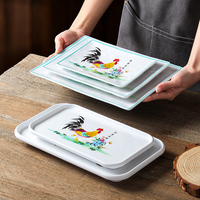 Eco-Friendly Melamine Dinnerware Sets for Restaurant Use and Portable Meals