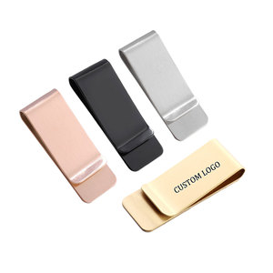 Clip para Tarjetas de Crédito y Efectivo de Acero Inoxidable, Personalizado con Impresión UV, Grabado Láser, Pulido, Plateado y Dorado - Product Image 2