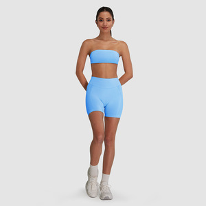 Gym Yoga abbigliamento sportivo Yoga <span class=keywords><strong>Set</strong></span> abbinamento abbigliamento da <span class=keywords><strong>palestra</strong></span> per donne alte <span class=keywords><strong>palestra</strong></span> <span class=keywords><strong>Set</strong></span> di Yoga per donne - Product Image 4