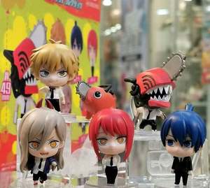Set de 6 Piezas de 4 cm Figuras de Acción de Anime Chainsaw Man Denji Power <span class=keywords><strong>Makima</strong></span> Pochita Figuras de Anime de PVC Estatua Muñeco Juguetes Coleccionables - Product Image 5