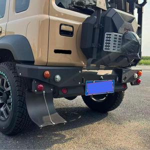 Parachoques trasero de acero todoterreno para <span class=keywords><strong>Suzuki</strong></span> para Jimny, Kit de carrocería JB74 JB64 2018- Gen4 Sierra JB74w JB64w, accesorios para automóviles - Product Image 4