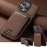 Étui Porte-Cartes en Similicuir Motif Litchi CHAOYIIDAN pour iPhone 17 Pro Max/17 Air/16/15 Plus/14/13/12/11/X/XR/XS Max