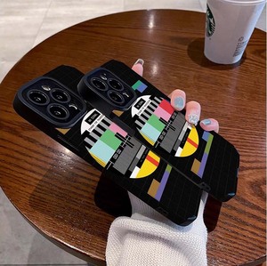 Creative No Signal <span class=keywords><strong>TV</strong></span> Impression Souple TPU En Cuir Artificiel Housse de Téléphone Portable pour <span class=keywords><strong>Iphone</strong></span> 7 8 X Xr Xs 11 12 13 14 15 16 17 - Product Image 6