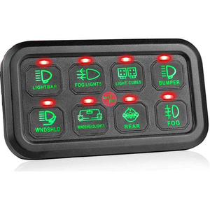 Conjunto <span class=keywords><strong>de</strong></span> Control <span class=keywords><strong>de</strong></span> Luces <span class=keywords><strong>de</strong></span> Alta Potencia <span class=keywords><strong>de</strong></span> 8 Vías, Interruptor Táctil con Fusible para Automóvil, Caravana, RV, Piezas y Accesorios para Yates - Product Image 5