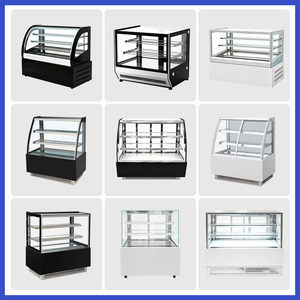 Vitrina Refrigerada Comercial <span class=keywords><strong>de</strong></span> Sobremesa para Pasteles, Mini Refrigerador <span class=keywords><strong>de</strong></span> Mostrador para Panadería y Pastelería - Product Image 6