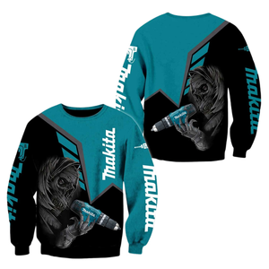 Fitspi <strong>Men</strong> Zipper Jacket <strong>Hoodie</strong> <strong>Chainsaw</strong> Hand Tool 3d Printed Unisex Casual Sweatshirt Harajuku Hooded Pullover Tracksuit - Product Image 2