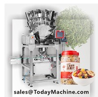 Machine de pesage, de remplissage, de scellage et d'emballage pour riz, noix, céréales, graines, haricots, chips et granulés