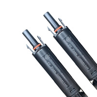 Entrega Rápida de Conectores Fotovoltaicos 10A IP68 Impermeables con Diodos Integrados para Prevención de Reflujo
