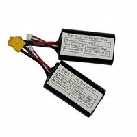 Batteries certifiées CE ROHS avec BMS 21700 2S1P 7.2v 5000mAh, pack de batteries lithium-ion