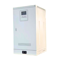 Stabilisateur de tension triphasé AC XISHUN SBW-60kVA, AVR automatique, enroulement en cuivre, efficacité 98%, 50/60Hz, protection contre les surtensions, écran LCD