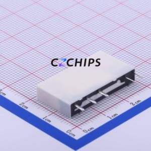 HF41F/5-ZS Power Relay SIP,5x28mm Relay 5V 1 Changeover: 1C (SPDT-Changeover)::: 5 6A-30VDC/6A-250VAC - Product Image 2