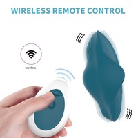 Fernbedienbarer Tragbarer Slip-Vibrator für Frauen Silikon+ABS Material IPX7 Wasserdicht 10-Frequenz Vibration G-Punkt Klitoris