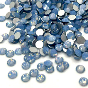 Cristalli Decorativi a Forma di Diamante, Strass Piatti Non Termoadesivi, <span class=keywords><strong>Pietre</strong></span> di Vetro Rotonde per Decorazione di Abiti e Unghie - Product Image 4