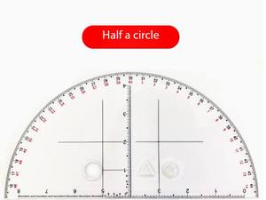 Plantilla de Medición DF 81 en cm Verticalmente para una Marcación Precisa de Latitud y Longitud - Product Image 4