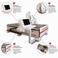 Machine de découpe laser robuste 1325 pour l'effet sablage de surface miroir, machine de marquage laser pour acier inoxydable