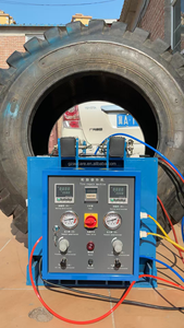 스틸 구조 전동 공구형 농업용 로더 트럭/버스 타이어 고트레드 재생 기계 - Product Image 5