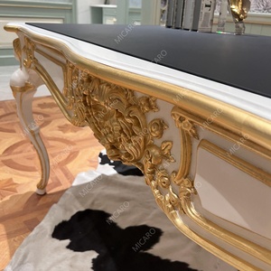 Scrivania Antica in Legno Stile Rococò <span class=keywords><strong>Classico</strong></span> Francese di Lusso - Product Image 5