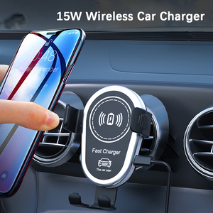 15W Fast Charging Wireless Charger QC 3.0 <strong>Power</strong> Supply <strong>Adapter</strong> Car Charger for Smartphones Type-C Port 9V/2A <strong>Input</strong> 5V/1A <strong>Output</strong> - Product Image 3