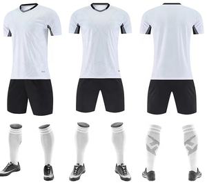 طقم قميص كرة قدم مخصص للرجال مع طباعة بالتسامي، زي رياضي موحد لفريق كرة القدم، ملابس تدريب رياضية - Product Image 2