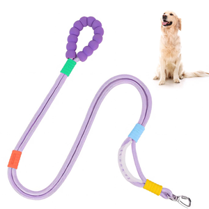 <b>Dog</b> Leash for Puppies Corgi-Eco-friendly Nylon Traction Rope Two-in-One Design Custom Outdoor Walking Non-Tightening - Product Image 1