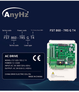 Variador de Frecuencia Variable (VFD) de Circuito Cerrado Serie 860 de Alto Rendimiento, 0.75-710KW, para Elevadores, Compatible con Todas las Marcas - Product Image 6