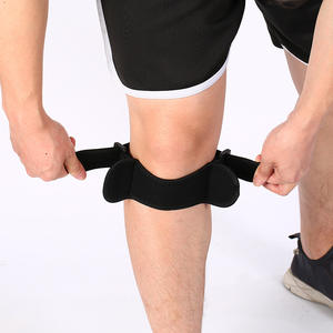 Rodilla ajustable correa de tendón rotuliano banda de compresión suave soporte de rodilla almohadillas para correr y baloncesto deportes al aire libre - Product Image 2
