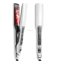 Catokan Rambut Keramik 2-in-1 Pelurus & Penggulung dengan Layar LED Digital LCD, Temperatur, Rotasi 360 Derajat, Listrik, Rumah Tangga, Garansi 1 Tahun