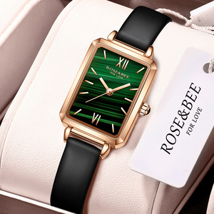 HANNAH MARTIN Warch Factory Lederband Japan Uhrwerk Quarz Mode Lady Luxus Quarz ODM Custom Logo Damen Armbanduhr - Product Image 1