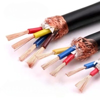 Câble de commande blindé en cuivre KVVRP (flexible) 24/30/37*1.0 mm² en stock pour équipement de protection incendie (interverrouillage ventilateur et pompe)