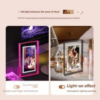 Álbum Digital Inteligente con Pantalla Táctil HD de 64 GB para Compartir en Familia, Compatible con MP3/AVI, Certificado por ROHS, para Bodas/Bebés y Fotos Digitales Completas